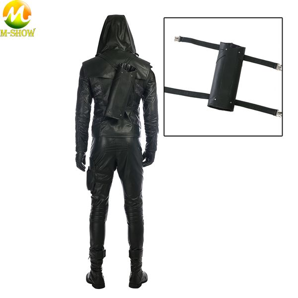 green arrow season 5 prometheus cosplay costume prometheus cosplay leather quiver halloween costume accessories quiver, Black;red
green arrow season 5 prometheus cosplay costume prometheus cosplay leather quiver halloween costume accessories quiver, Black;red