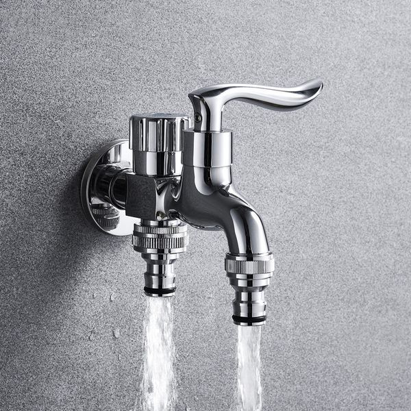cold washing machine tap long nozzle four or 4''/6'' mop pool faucet chrome bathroom double water tap kitchen mixer home 
cold washing machine tap long nozzle four or 4''/6'' mop pool faucet chrome bathroom double water tap kitchen mixer home