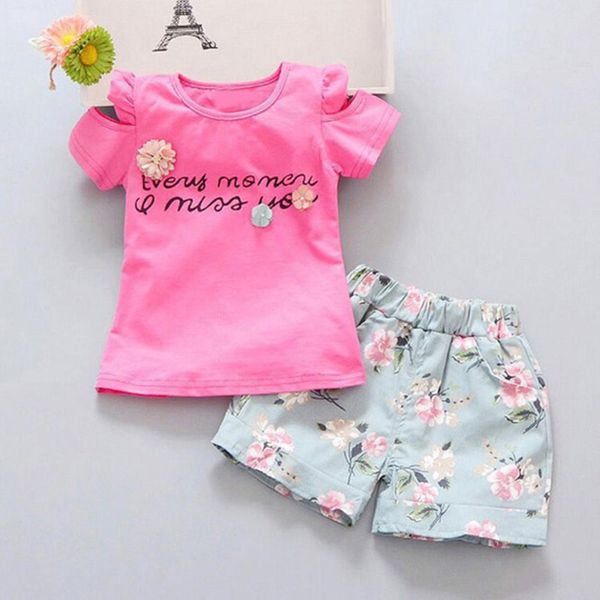 newborn baby girls clothes 2pcs kids baby girl letter t-shirt floral shorts pants outfit clothes set roupa de bebe, White
newborn baby girls clothes 2pcs kids baby girl letter t-shirt floral shorts pants outfit clothes set roupa de bebe, White