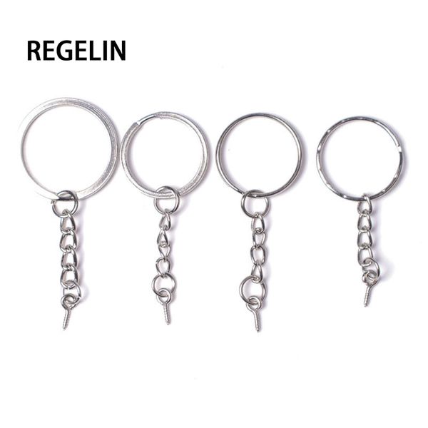 regelin screw threaded eye pins keychain split ring key chains keyrings 20pcs/lot diy retro fashion keychains accessories, Silver
regelin screw threaded eye pins keychain split ring key chains keyrings 20pcs/lot diy retro fashion keychains accessories, Silver
