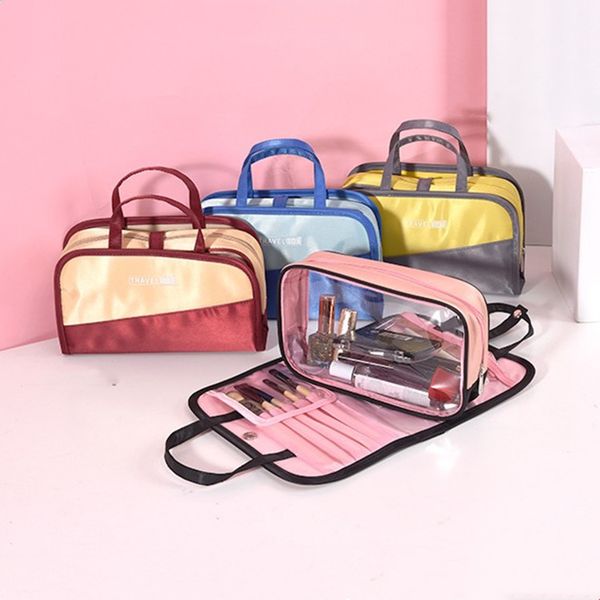 women travel cosmetic bag wash bag portable portable makeup multi-functional transparent waterproof organizing storage
women travel cosmetic bag wash bag portable portable makeup multi-functional transparent waterproof organizing storage
