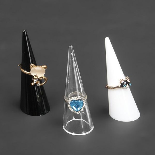 10pcs/lots fashion popular mini acrylic jewelry finger ring holder triangle cone jewelry display shelf rack stand, Black
10pcs/lots fashion popular mini acrylic jewelry finger ring holder triangle cone jewelry display shelf rack stand, Black