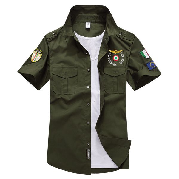 summer outdoor mens cotton shirt solid color short sleeve hiking shirt one pilot camping, Gray;blue
summer outdoor mens cotton shirt solid color short sleeve hiking shirt one pilot camping, Gray;blue