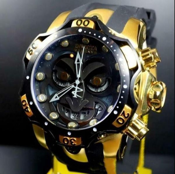 2020 authorization original invicta brand dc comics joker joint production model:26790 30063 chronograph men quartz watch +original box, Slivery;brown
2020 authorization original invicta brand dc comics joker joint production model:26790 30063 chronograph men quartz watch +original box, Slivery;brown