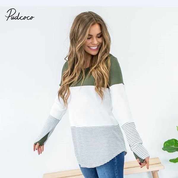 casual striped women long sleeve maternity breastfeeding ladies t-shirt loose pregnancy loose clothes t shirt, White
casual striped women long sleeve maternity breastfeeding ladies t-shirt loose pregnancy loose clothes t shirt, White