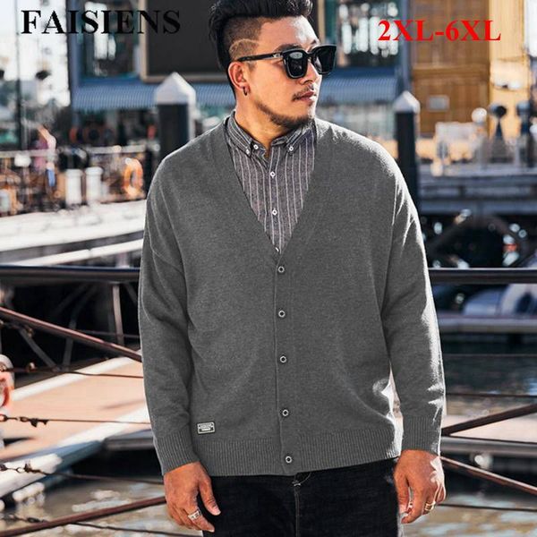 faisiens winter men sweaters large size v neck long sleeve cardigan homme solid gray black 5xl 6xl slim men knitted sweater, White;black
faisiens winter men sweaters large size v neck long sleeve cardigan homme solid gray black 5xl 6xl slim men knitted sweater, White;black