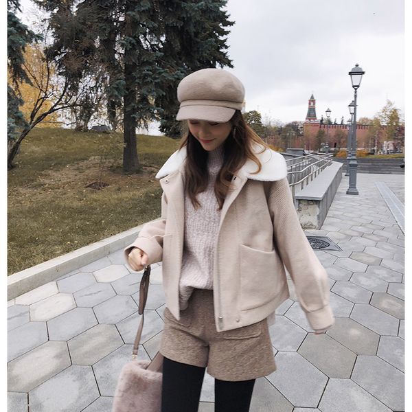 mishow 2019 women warm short woolen coat women fall winter fashion zipper thicken loose jacket coat mx18d9531 y190926, Black
mishow 2019 women warm short woolen coat women fall winter fashion zipper thicken loose jacket coat mx18d9531 y190926, Black