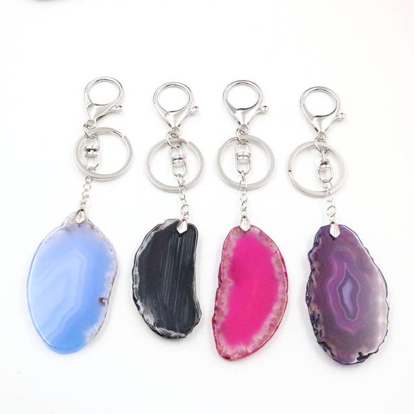 wholesale 10 pcs silver plated circle lobster clasp irregular shape many colors agate key chain ethnic style jewelry, Slivery;golden
wholesale 10 pcs silver plated circle lobster clasp irregular shape many colors agate key chain ethnic style jewelry, Slivery;golden