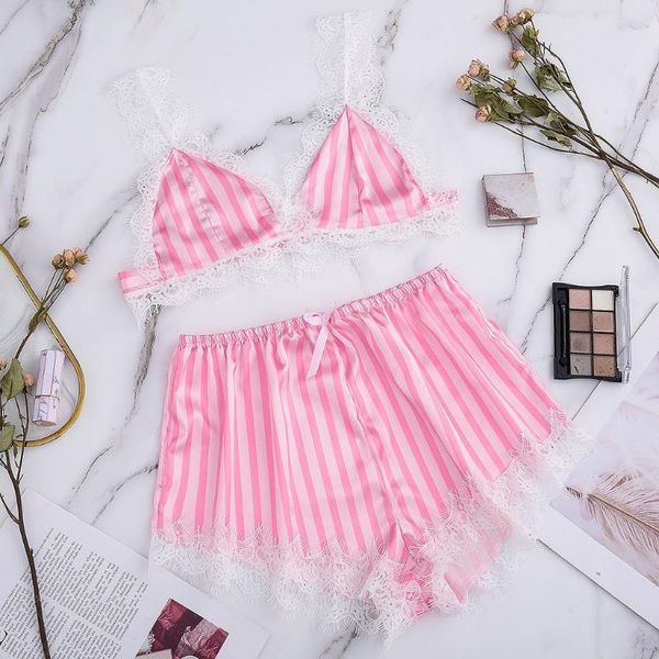 plus size pyjamas women sleepwear summer 2020 satin lingerie lace shorts set sleepwear nightgown women pijamas de mujer, Black;red
plus size pyjamas women sleepwear summer 2020 satin lingerie lace shorts set sleepwear nightgown women pijamas de mujer, Black;red