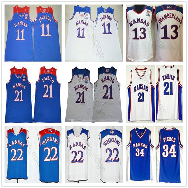 ncaa kansas jayhawks college joel #21 embiid jersey josh 11 jackson andrew 22 wiggins paul 34 pierce wilt 13 chamberlain basketball jerseys, Black
ncaa kansas jayhawks college joel #21 embiid jersey josh 11 jackson andrew 22 wiggins paul 34 pierce wilt 13 chamberlain basketball jerseys, Black