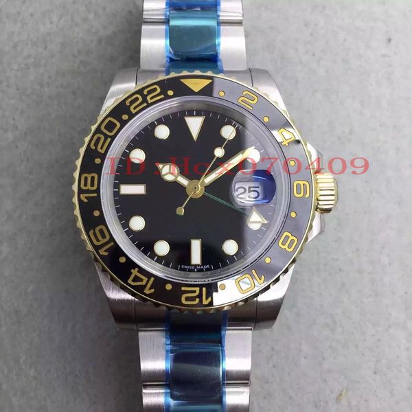classic men's wristwatch 40mm 116713ln black dial cal.2836 movement steel automatic luxury jffactory mens watch, Slivery;brown
classic men's wristwatch 40mm 116713ln black dial cal.2836 movement steel automatic luxury jffactory mens watch, Slivery;brown