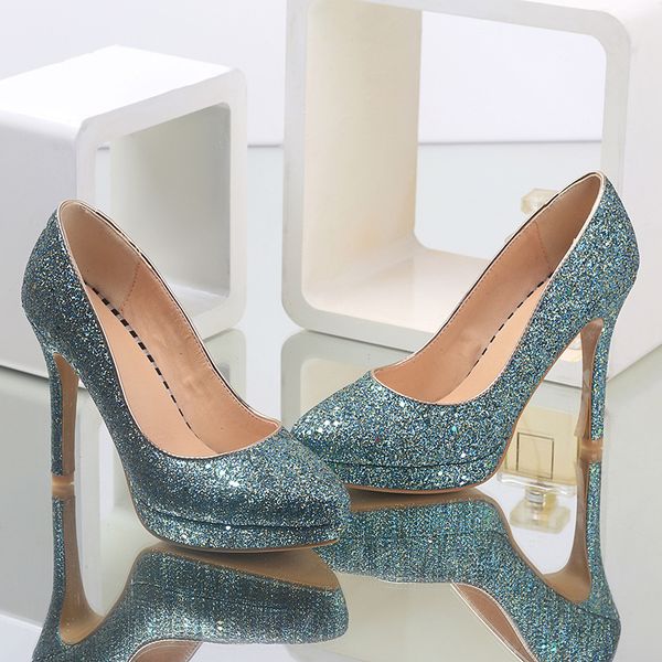 ymechic lady platform high heel pumps summer party office dress shoes woman blue green silver glitter thin heels pumps plus size, Black
ymechic lady platform high heel pumps summer party office dress shoes woman blue green silver glitter thin heels pumps plus size, Black