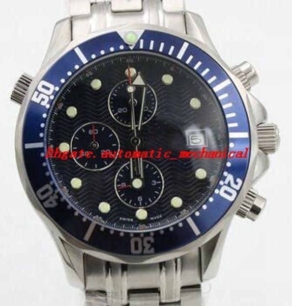 men watch wristwatch 41.5mm quartz 2225.80.00 blue dial ceramic bezel silver stainless steel bracelet luxury watch ing, Slivery;brown
men watch wristwatch 41.5mm quartz 2225.80.00 blue dial ceramic bezel silver stainless steel bracelet luxury watch ing, Slivery;brown