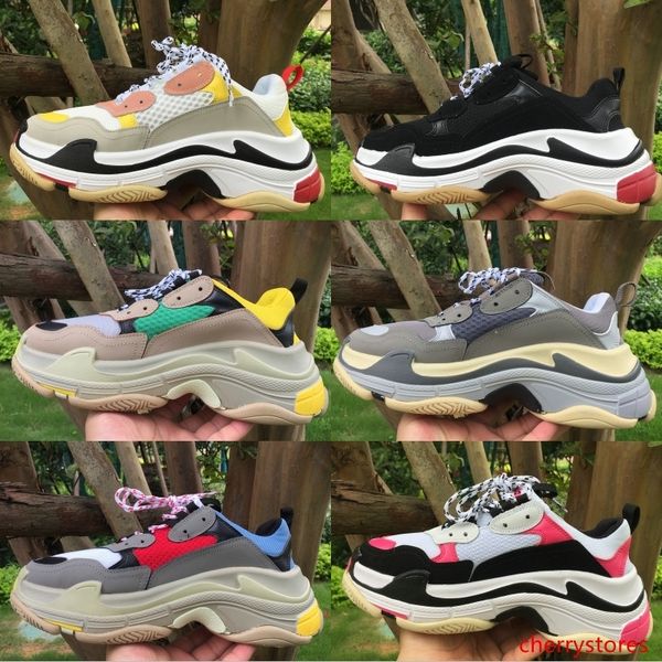 triple s quailty black white red luxury fashion old dad designer shoes mens casual women outdoor tennis sneaker us5.5-11 
triple s quailty black white red luxury fashion old dad designer shoes mens casual women outdoor tennis sneaker us5.5-11