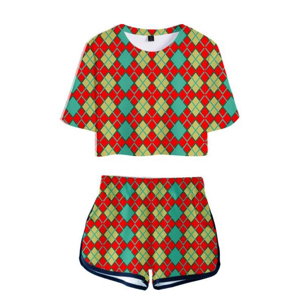 animal crossing 3d printed women two piece set fashion summer short sleeve crop shorts streetshirt clothes, White
animal crossing 3d printed women two piece set fashion summer short sleeve crop shorts streetshirt clothes, White