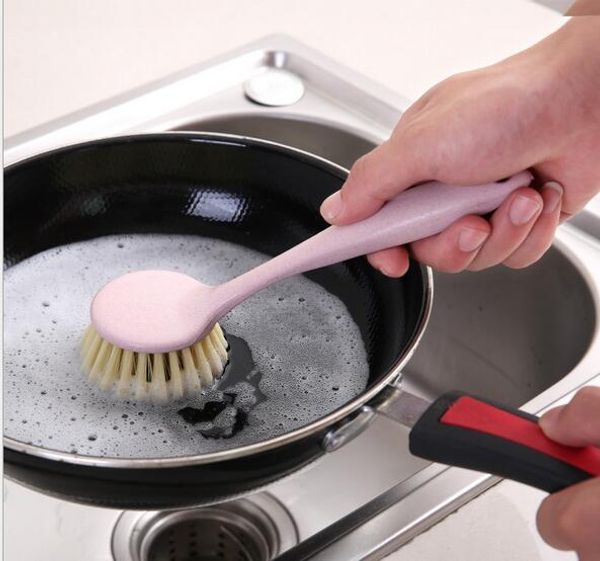 fashion kitchen cleaning utensils long handle soft fur pot brush environmentally friendly wheat straw cleaning brush decontamination brush
fashion kitchen cleaning utensils long handle soft fur pot brush environmentally friendly wheat straw cleaning brush decontamination brush