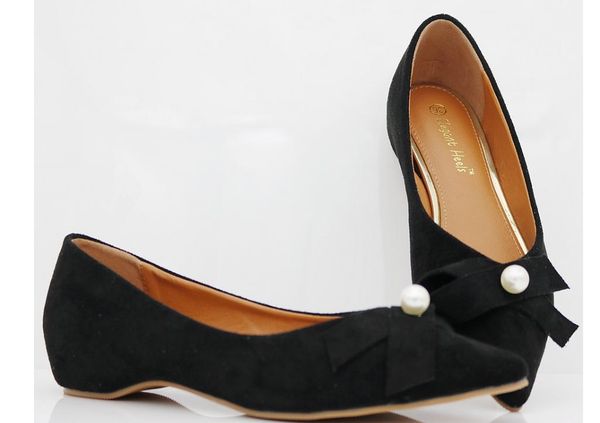 2019 women's shoes in spring and autumn with new style low heel pointed end bowknot suede @zxc331, Black
2019 women's shoes in spring and autumn with new style low heel pointed end bowknot suede @zxc331, Black