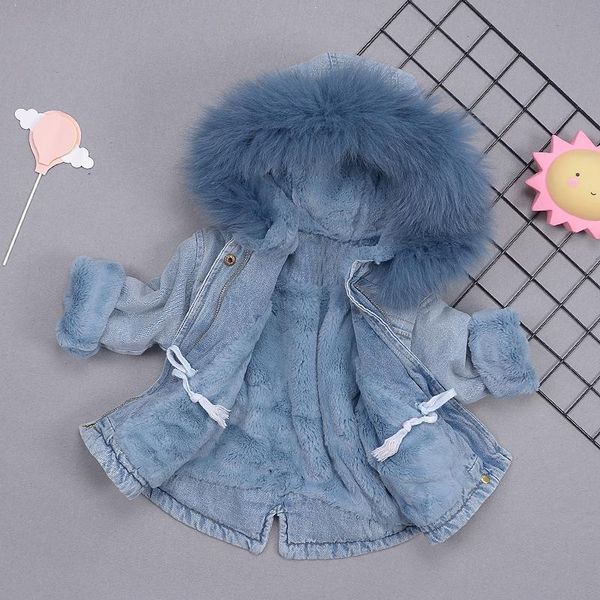 baby girls winter jackets plus velvet thicken warm toddler cowboy outerwear for infant girl 0-6 y denim coat, Blue;gray
baby girls winter jackets plus velvet thicken warm toddler cowboy outerwear for infant girl 0-6 y denim coat, Blue;gray