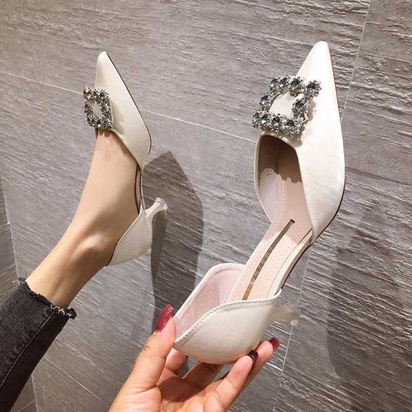 5cm side opening pumps rhinestones satin fashion party shoes can be for wedding xyd100, Black
5cm side opening pumps rhinestones satin fashion party shoes can be for wedding xyd100, Black