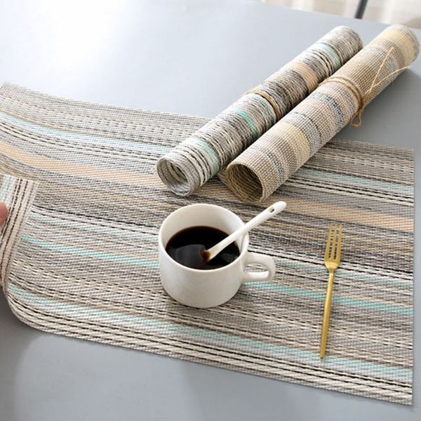 6pcs pvc non-slip placemat водонепроницаемый маслостойкой таблица mat посуда экологичный жаростойкие placemats
6pcs pvc non-slip placemat водонепроницаемый маслостойкой таблица mat посуда экологичный жаростойкие placemats