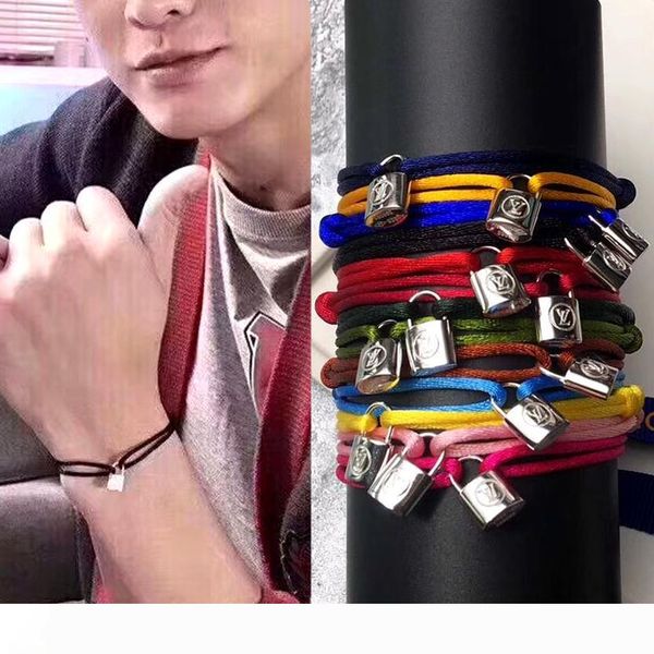 316l stainless steel lock string bracelet locking head hand strap couple bracelets for women and men fashion jewwelry famous brand, Golden;silver
316l stainless steel lock string bracelet locking head hand strap couple bracelets for women and men fashion jewwelry famous brand, Golden;silver