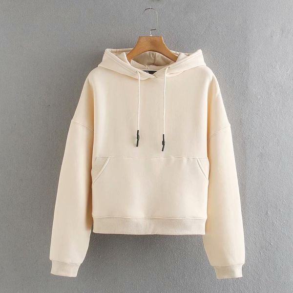 simple solid women's hoodies 2019 autumn-winter stylish ladies kangaroo pocket sweatshirt loose straight chic girl pullover, Black
simple solid women's hoodies 2019 autumn-winter stylish ladies kangaroo pocket sweatshirt loose straight chic girl pullover, Black