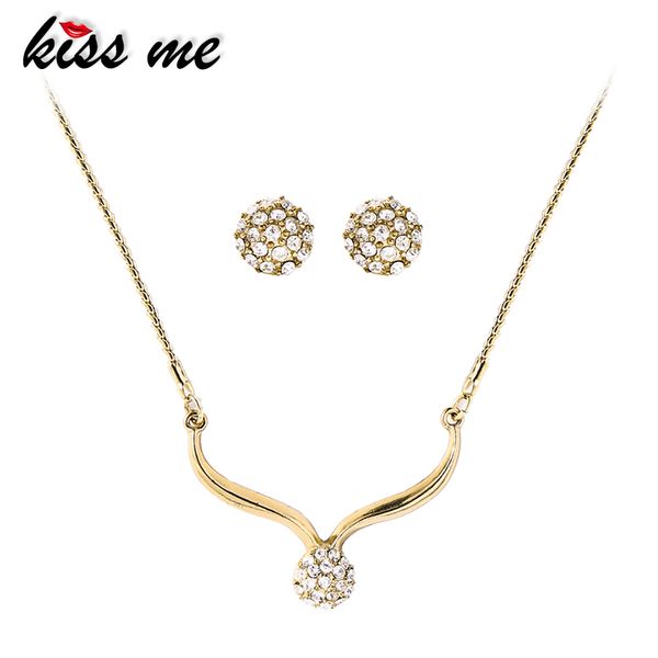 kiss me jewelry sets 2020 latest gold color crystal stud earrings necklace bridal wedding jewelry sets, Silver
kiss me jewelry sets 2020 latest gold color crystal stud earrings necklace bridal wedding jewelry sets, Silver