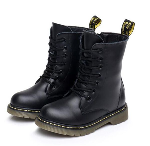 martin boots kids winter genuine leather plush snow boots girls boys fashion mid walking leisure outdoor toddlers shoes, Black;grey
martin boots kids winter genuine leather plush snow boots girls boys fashion mid walking leisure outdoor toddlers shoes, Black;grey