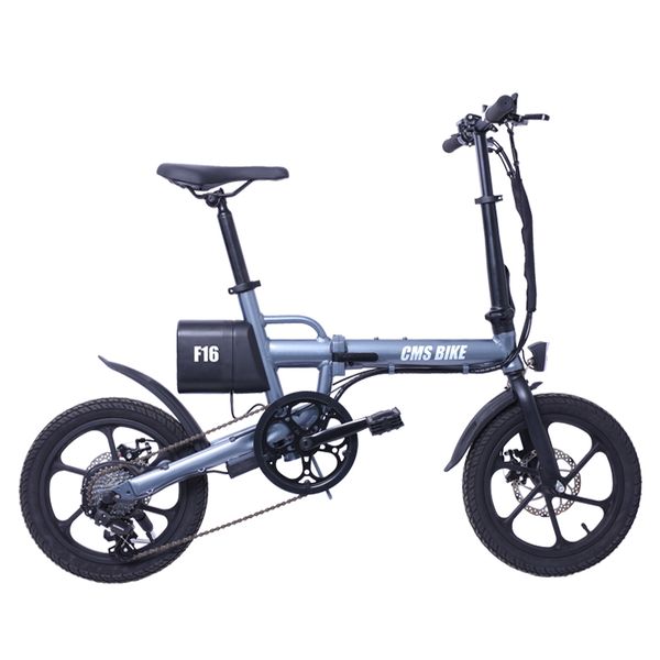 16 inch aluminum alloy 36v 250w foldable pedelec electric bike for adults, Silver;blue
16 inch aluminum alloy 36v 250w foldable pedelec electric bike for adults, Silver;blue