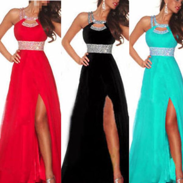 2015 women long chiffon dress bridesmaid summer lady party sleeveless formal dress, Black;gray
2015 women long chiffon dress bridesmaid summer lady party sleeveless formal dress, Black;gray
