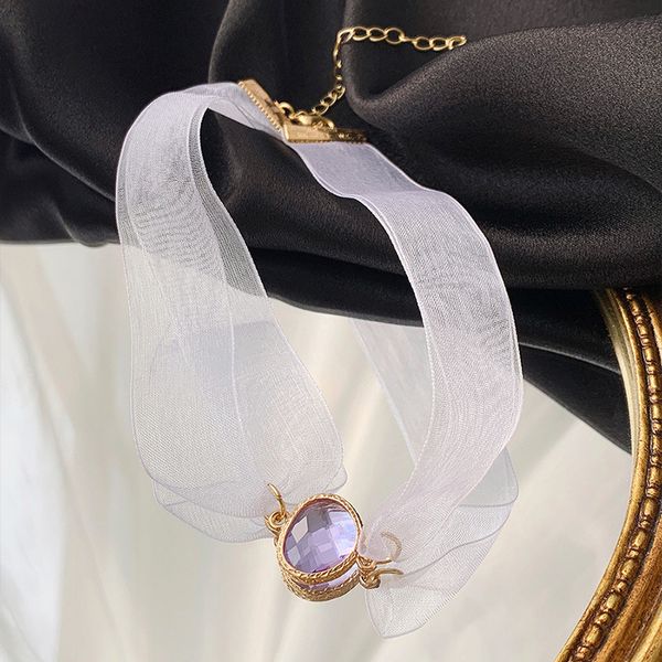 new elegant baroque style lace short choker necklace for women students fashion crystal voile pendants party jewelry, Golden;silver
new elegant baroque style lace short choker necklace for women students fashion crystal voile pendants party jewelry, Golden;silver