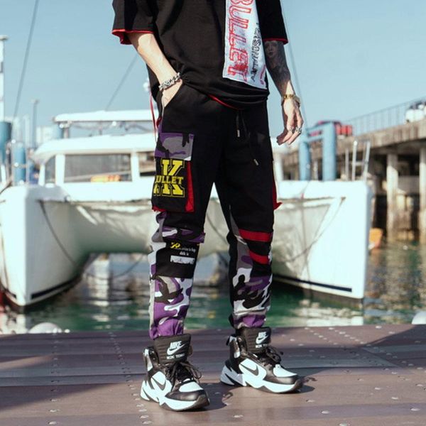 fashion streetwear camouflage jogger pants 2019 new punk style hip hop pants multi pocket cargo, Black
fashion streetwear camouflage jogger pants 2019 new punk style hip hop pants multi pocket cargo, Black