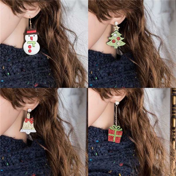 luokey 2020 christmas gift elk santa claus earrings for women creative funny aesthetic snowman dangle earrings new party jewelry, Silver
luokey 2020 christmas gift elk santa claus earrings for women creative funny aesthetic snowman dangle earrings new party jewelry, Silver