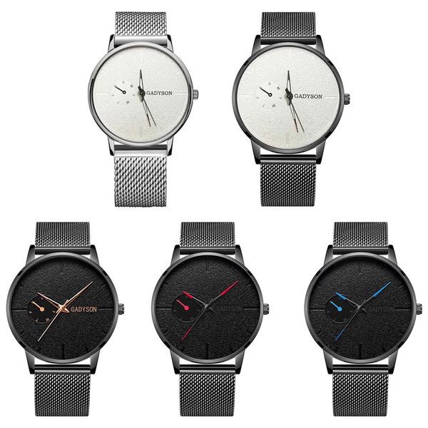 popular fashion men stainless steel mesh strap color splice analog quartz wrist watch, Slivery;brown
popular fashion men stainless steel mesh strap color splice analog quartz wrist watch, Slivery;brown