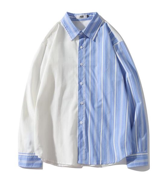 hip hop mens designer shirts classic plaid striped printing luxury shirt personality big pocket men women couple cotton shirts ing, White;black
hip hop mens designer shirts classic plaid striped printing luxury shirt personality big pocket men women couple cotton shirts ing, White;black