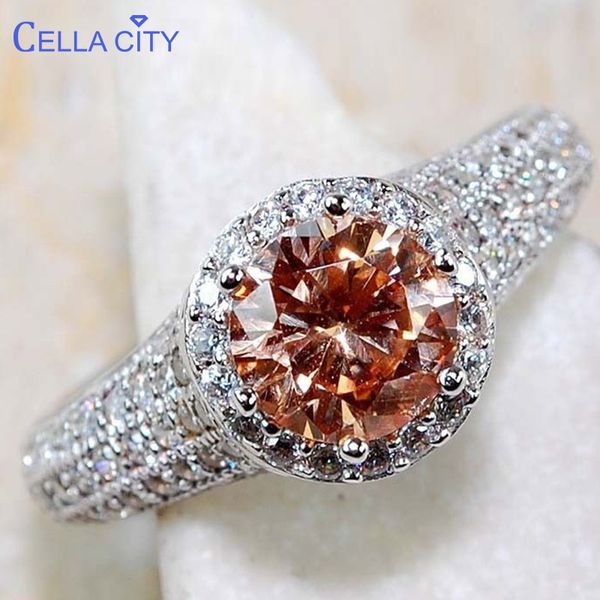 cellacity new arrivals luxury citrine ring for women silver 925 jewelry round gemstones anniversary party wholesale gift, Golden;silver
cellacity new arrivals luxury citrine ring for women silver 925 jewelry round gemstones anniversary party wholesale gift, Golden;silver