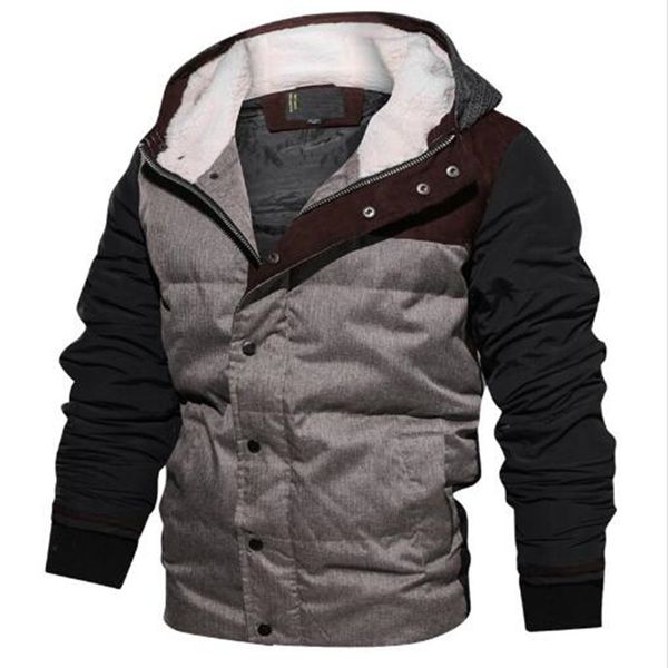 dropshipping winter jacket men thick warm parkas casual outwear hooded collar jackets and coats man us size brand clothing s-2xl, Black
dropshipping winter jacket men thick warm parkas casual outwear hooded collar jackets and coats man us size brand clothing s-2xl, Black