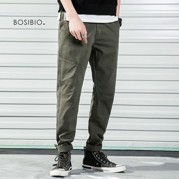 bosibio spring summer new casual pants men cotton slim fit solid chinos fashion trousers male brand clothing g3596, Black
bosibio spring summer new casual pants men cotton slim fit solid chinos fashion trousers male brand clothing g3596, Black