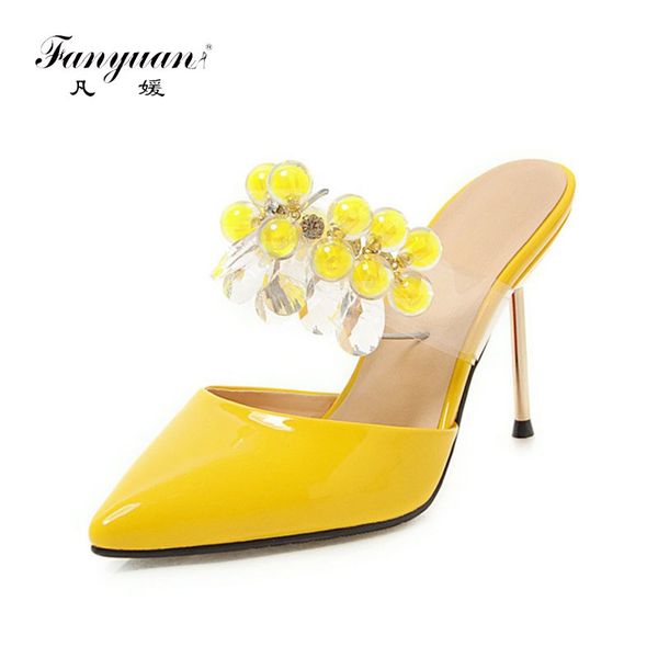 fanyuan 2019 brand new ins style plus size 43 party women's shoes pointed toe thin high heels women's slippers, Black
fanyuan 2019 brand new ins style plus size 43 party women's shoes pointed toe thin high heels women's slippers, Black