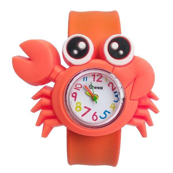 cute crab shape kids watches soft silicone band children watch boys girls clock child quartz waterproof watch relogio infantil, Blue
cute crab shape kids watches soft silicone band children watch boys girls clock child quartz waterproof watch relogio infantil, Blue