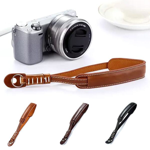 pu leather camera strap wrist hand strap grip for sony a6000 a7r a5100 nex-5r cameras accessories high quality
pu leather camera strap wrist hand strap grip for sony a6000 a7r a5100 nex-5r cameras accessories high quality