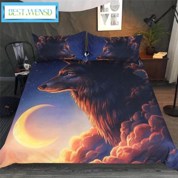 3d moon wolf comforter bedding set king size soft 3pcs home textiles single double zipper quilt cover sets-no bed sheet
3d moon wolf comforter bedding set king size soft 3pcs home textiles single double zipper quilt cover sets-no bed sheet
