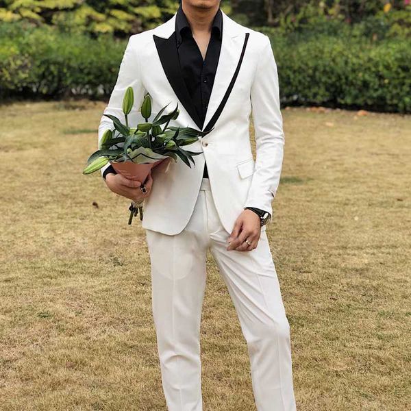 2020 new casual mens suits with pants club tuxedo erkek mont streetwear british style suit men slim fit jacket pants 2 pieces, White;black
2020 new casual mens suits with pants club tuxedo erkek mont streetwear british style suit men slim fit jacket pants 2 pieces, White;black