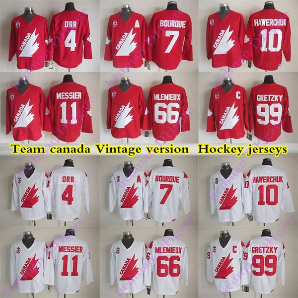team canada vintage version jerseys 99 gretzky 4 orr 66 mlemieux 7 bourque 11 messier 1o hawerchuk ccm hockey jersey, Black;red
team canada vintage version jerseys 99 gretzky 4 orr 66 mlemieux 7 bourque 11 messier 1o hawerchuk ccm hockey jersey, Black;red