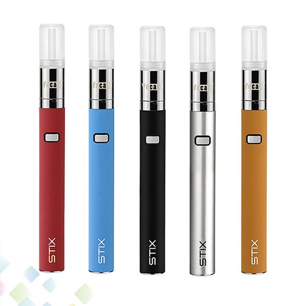 Оригинал Yocan Stix Kit Vape Pen 320 мАч Герметичность E Сок Испаритель Стартовые наборы с керамической катушкой DHL Free
Оригинал Yocan Stix Kit Vape Pen 320 мАч Герметичность E Сок Испаритель Стартовые наборы с керамической катушкой DHL Free