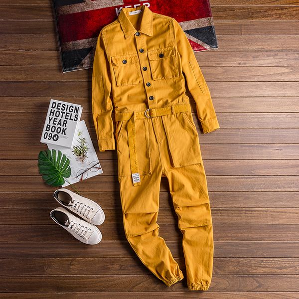 s-4xl 2019 new men's loose casual jumpsuit men's hiphop overalls pants korean fashion stylist plus size simple jumpsuit, Black
s-4xl 2019 new men's loose casual jumpsuit men's hiphop overalls pants korean fashion stylist plus size simple jumpsuit, Black