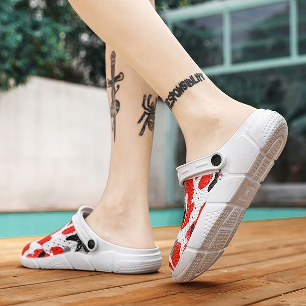 men sandals crocks fashion hole shoes eva slipper hole garden shoes crocse adulto cholas hombre men sandals, Black
men sandals crocks fashion hole shoes eva slipper hole garden shoes crocse adulto cholas hombre men sandals, Black