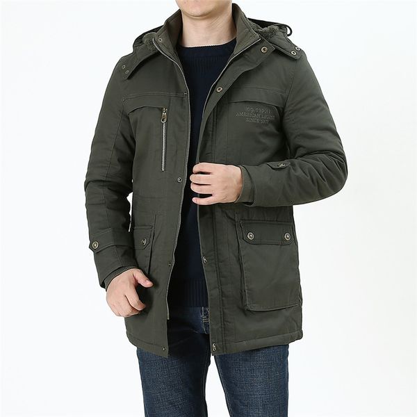 mens new fashion winter jacket men thick casual outwear hooded jackets male windproof parkas plus velvet warm mid long coat, Tan;black
mens new fashion winter jacket men thick casual outwear hooded jackets male windproof parkas plus velvet warm mid long coat, Tan;black