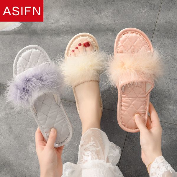 slippers asifn fur slides women fashion fleece open-toe comfortable soft bottom flat sandals worn outside the four seasons, Black
slippers asifn fur slides women fashion fleece open-toe comfortable soft bottom flat sandals worn outside the four seasons, Black