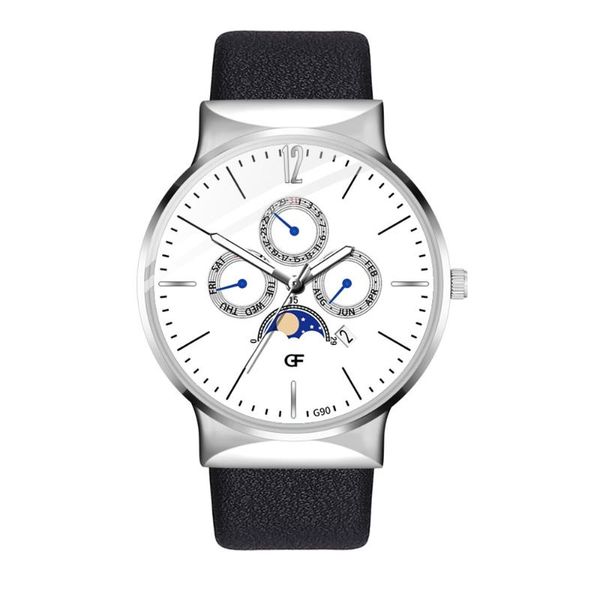 mens watches leather watch whatever letter watches new pointer glow reloj de los hombres zegarek meski, Slivery;brown
mens watches leather watch whatever letter watches new pointer glow reloj de los hombres zegarek meski, Slivery;brown